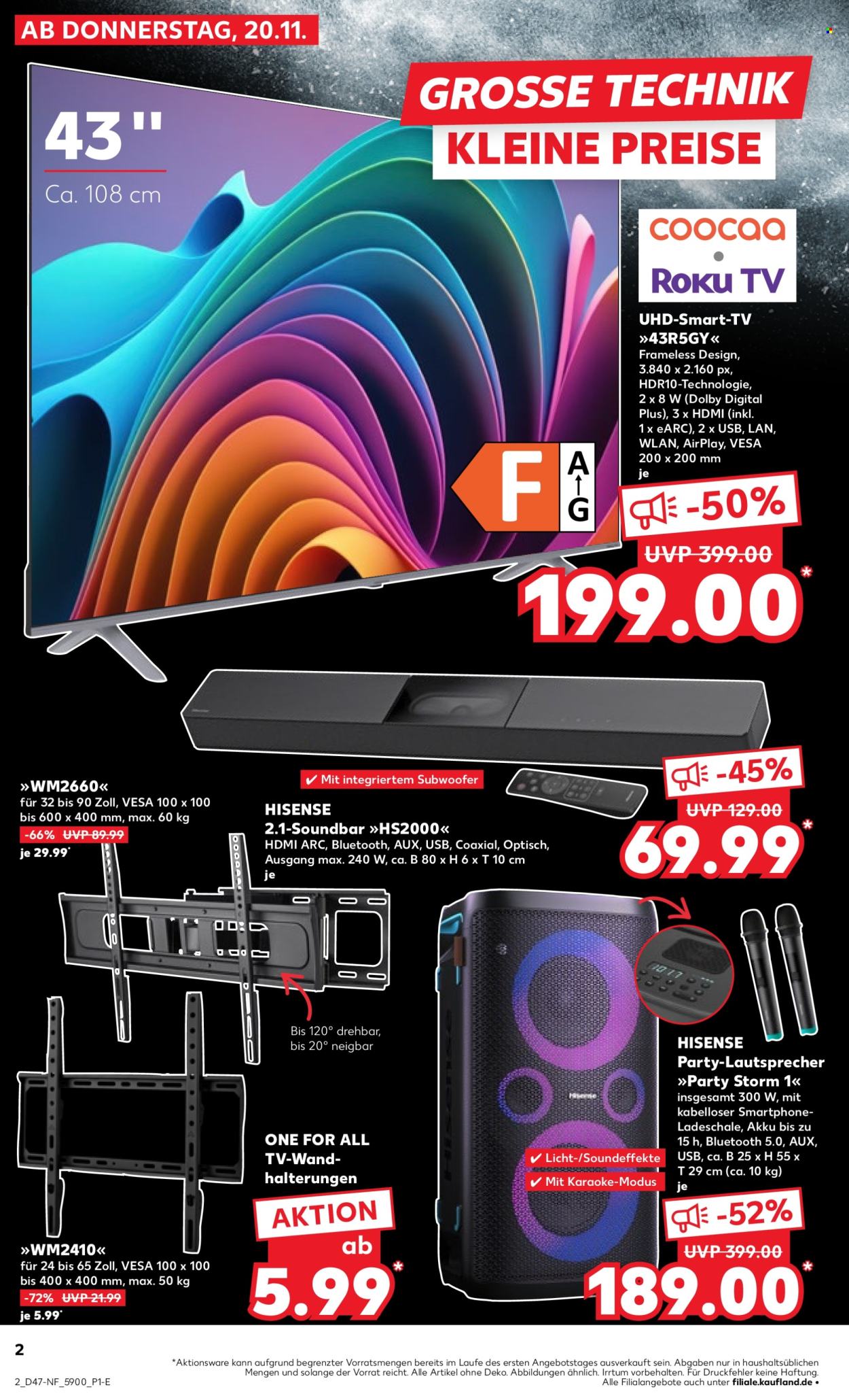 Kaufland Prospekte  - 20.11.2025 - 26.11.2025. Seite 2