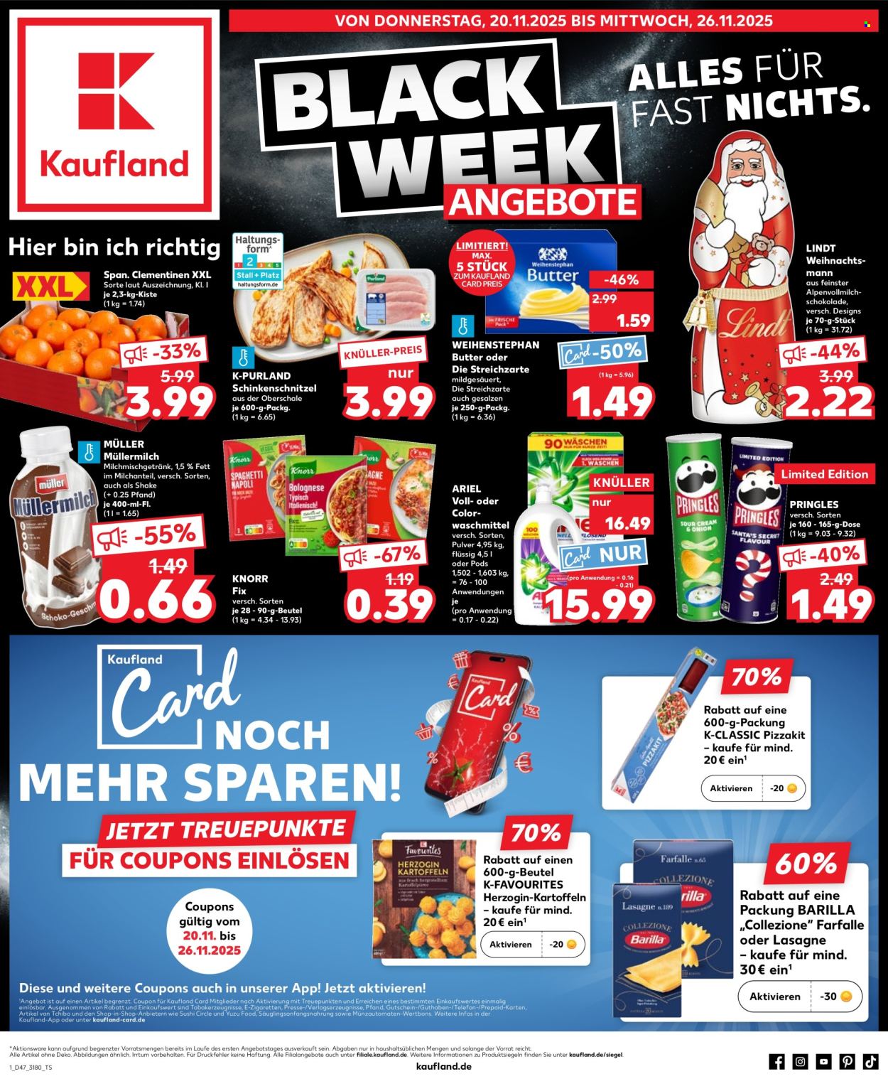 Kaufland Prospekte  - 20.11.2025 - 26.11.2025. Seite 1
