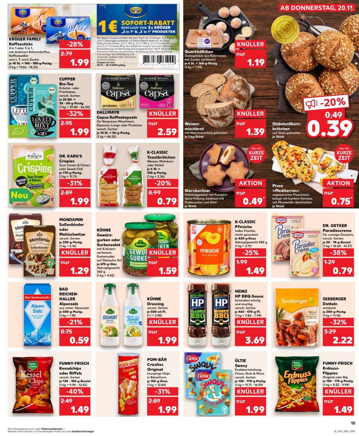 Kaufland Prospekte  - 20.11.2025 - 26.11.2025. Seite 15