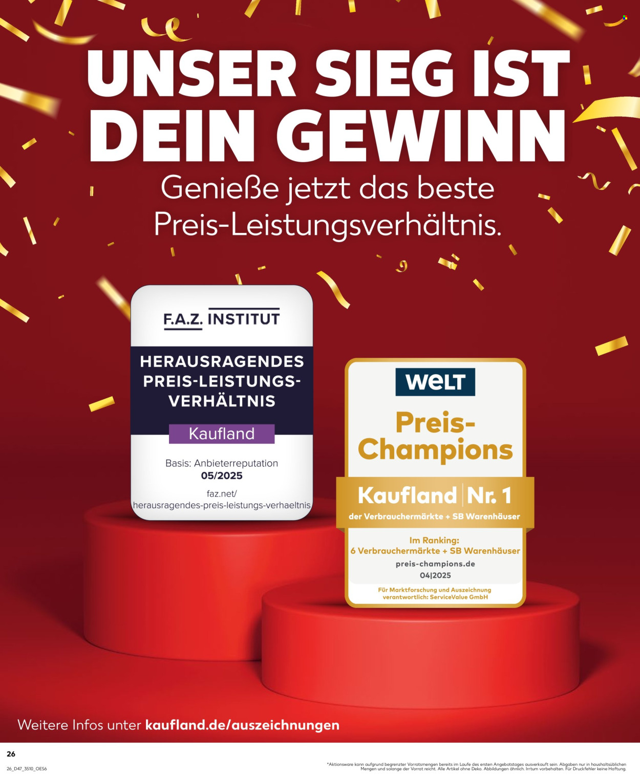 Kaufland Prospekte  - 20.11.2025 - 26.11.2025. Seite 26