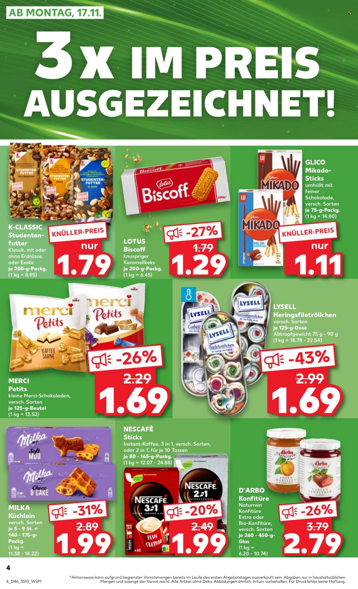 Kaufland Prospekte  - 17.11.2025 - 19.11.2025. Seite 4