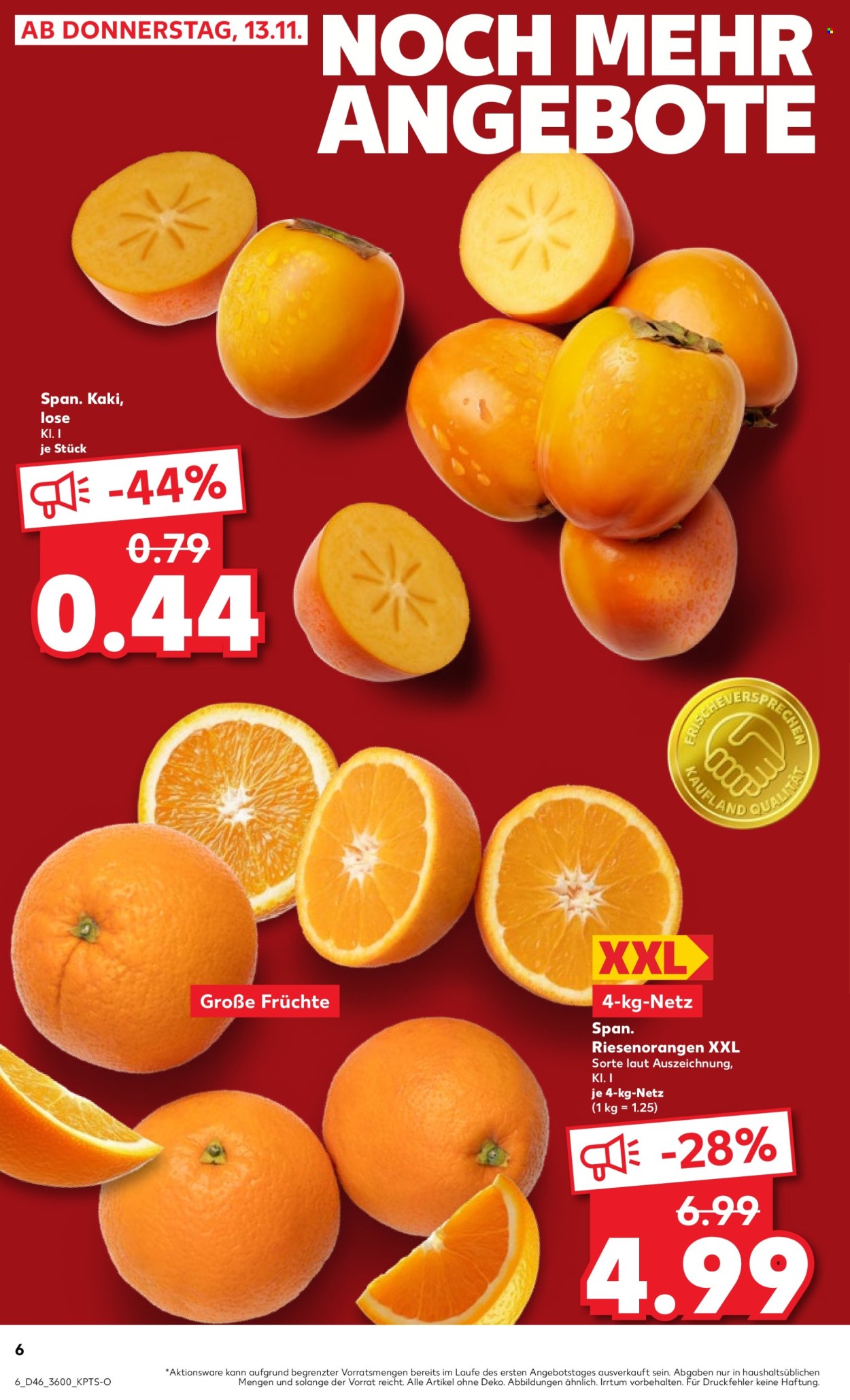 Kaufland Prospekte  - 17.11.2025 - 19.11.2025. Seite 6