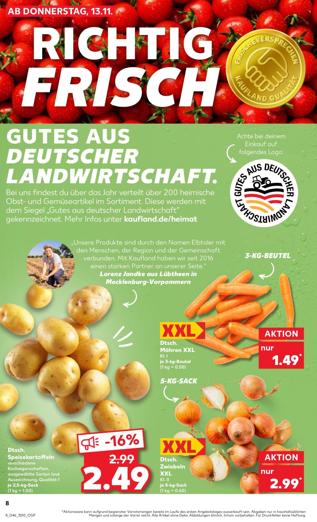 Kaufland Prospekte  - 17.11.2025 - 19.11.2025. Seite 8