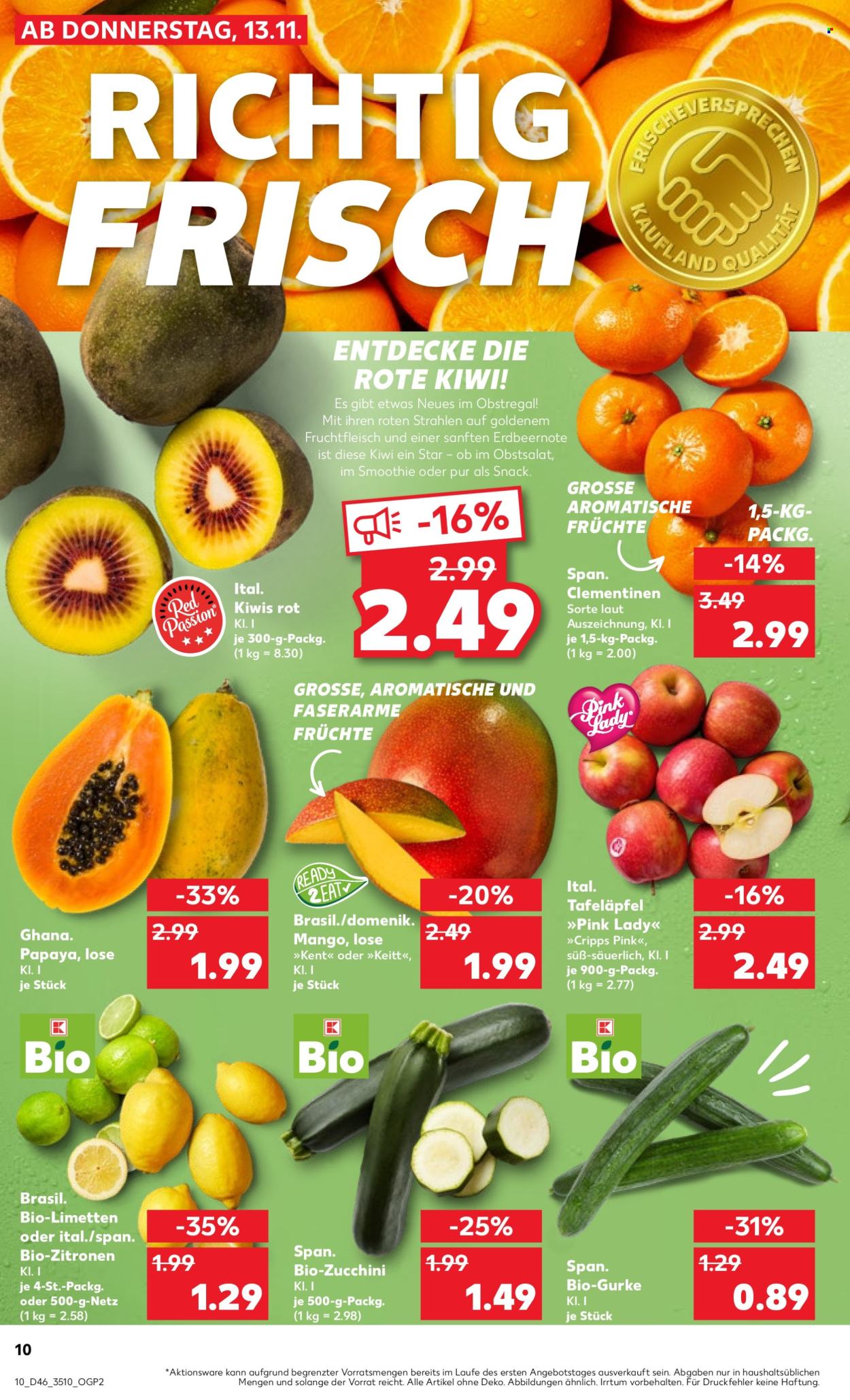 Kaufland Prospekte  - 17.11.2025 - 19.11.2025. Seite 10