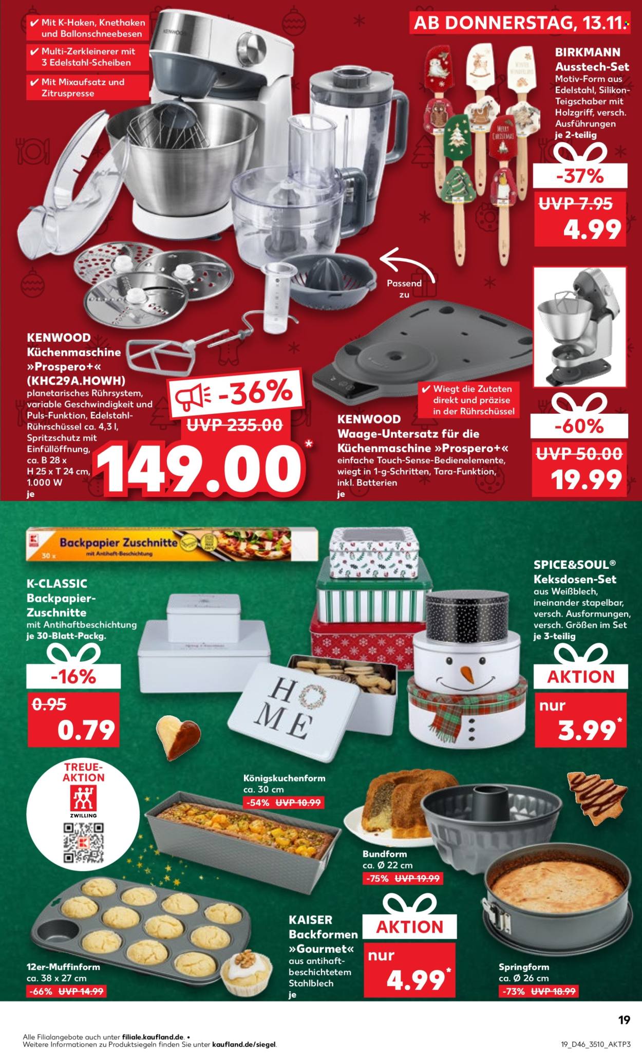 Kaufland Prospekte  - 17.11.2025 - 19.11.2025. Seite 19