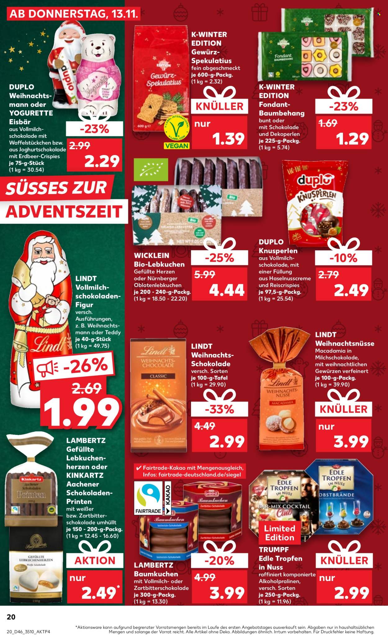 Kaufland Prospekte  - 17.11.2025 - 19.11.2025. Seite 20
