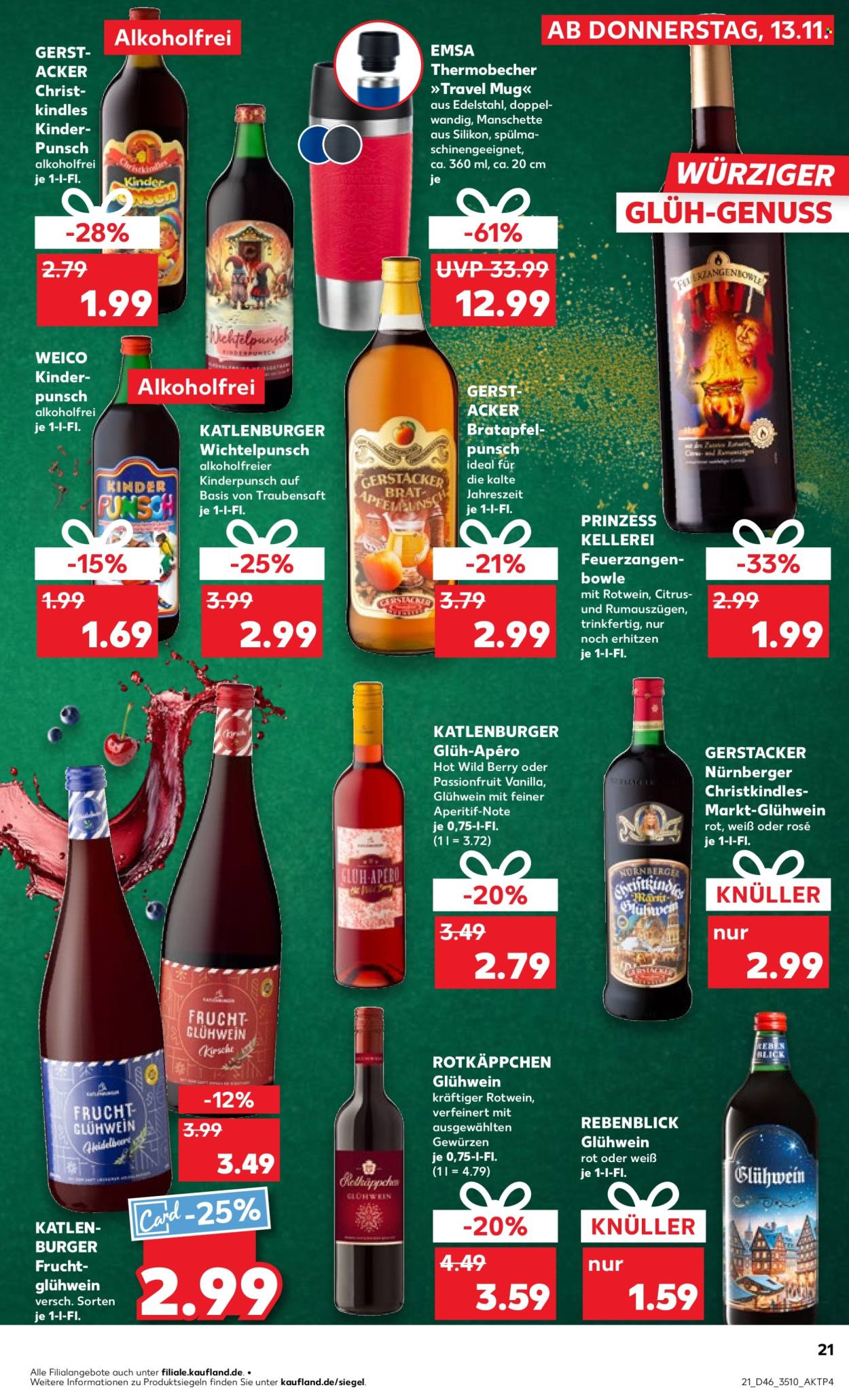 Kaufland Prospekte  - 17.11.2025 - 19.11.2025. Seite 21