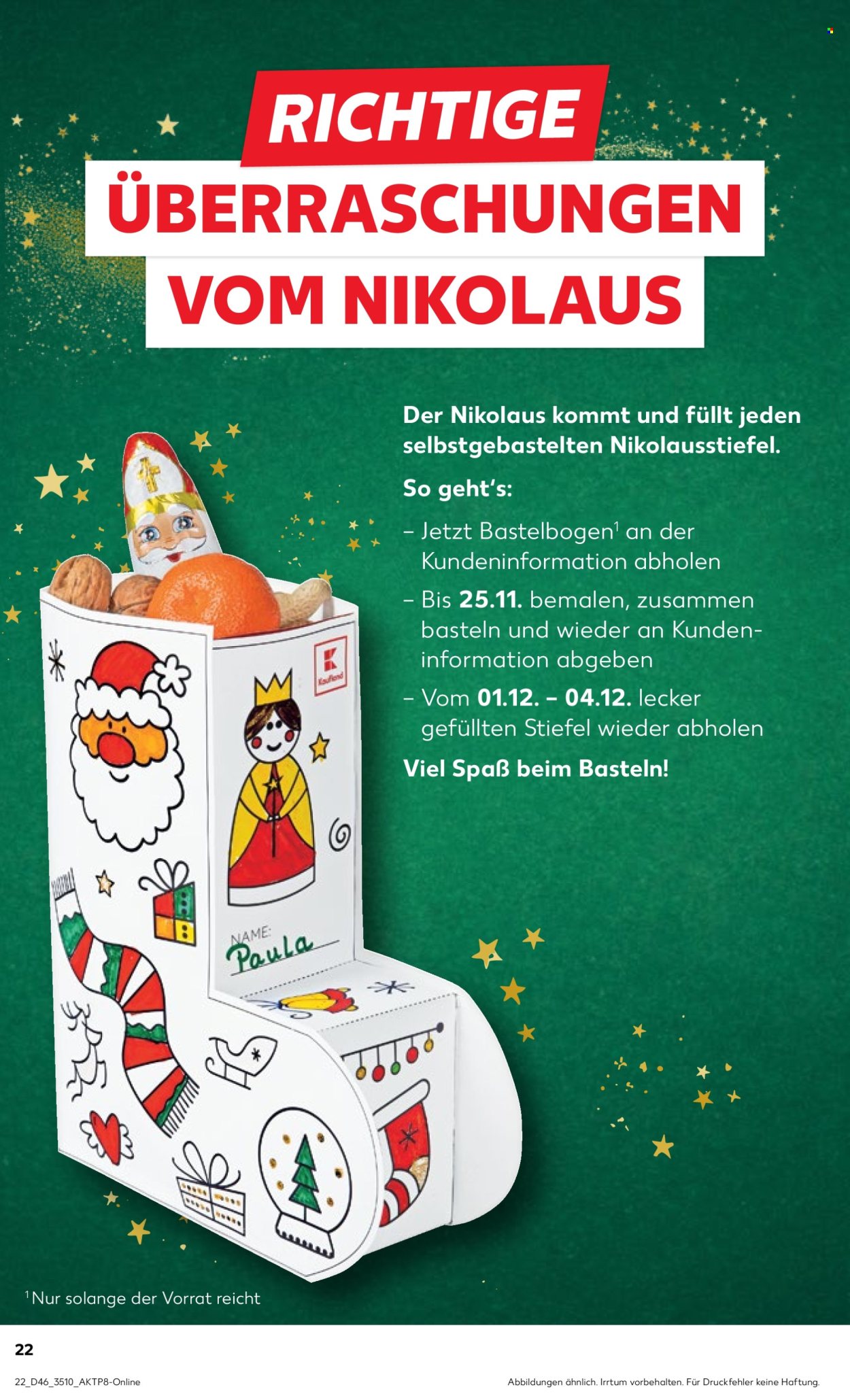 Kaufland Prospekte  - 17.11.2025 - 19.11.2025. Seite 22