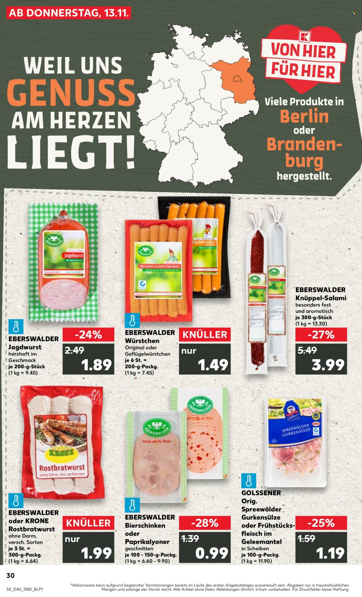 Kaufland Prospekte  - 17.11.2025 - 19.11.2025. Seite 30