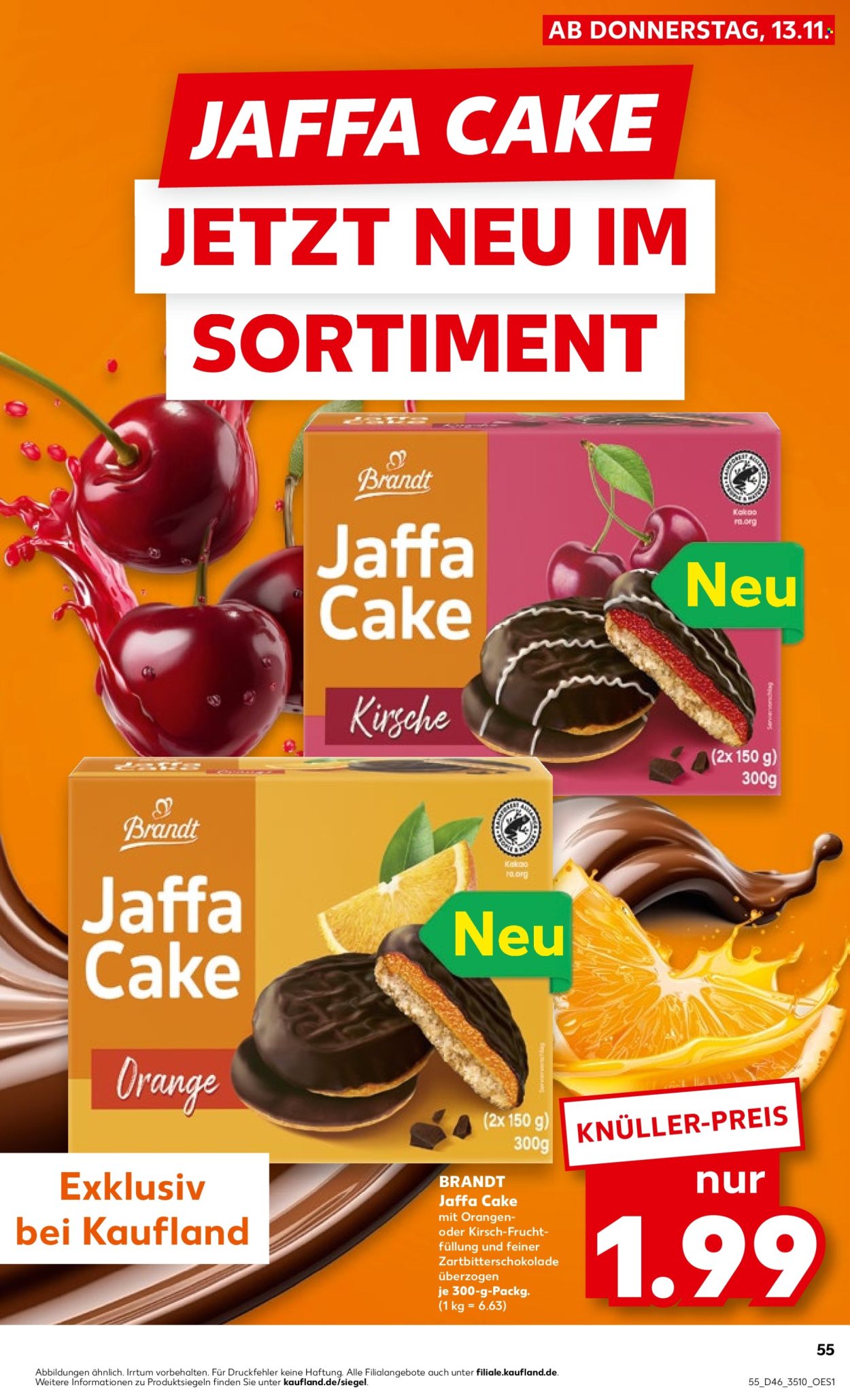 Kaufland Prospekte  - 17.11.2025 - 19.11.2025. Seite 55