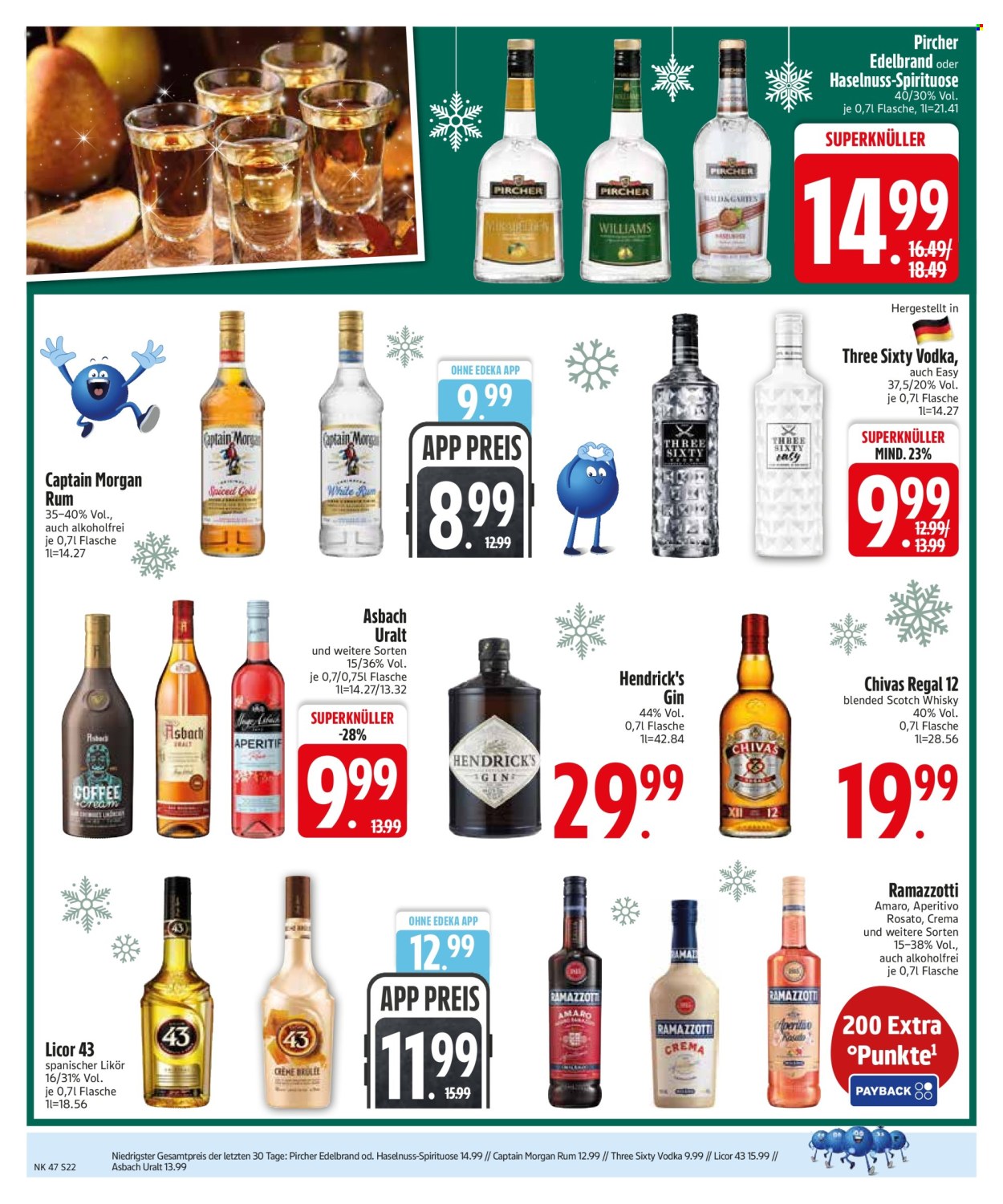 Edeka Prospekte  - 17.11.2025 - 22.11.2025. Seite 22