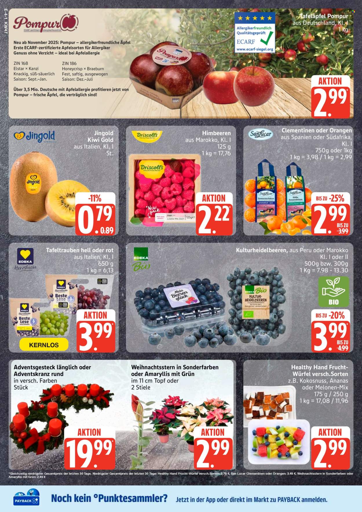 Edeka Prospekte  - 17.11.2025 - 22.11.2025. Seite 4