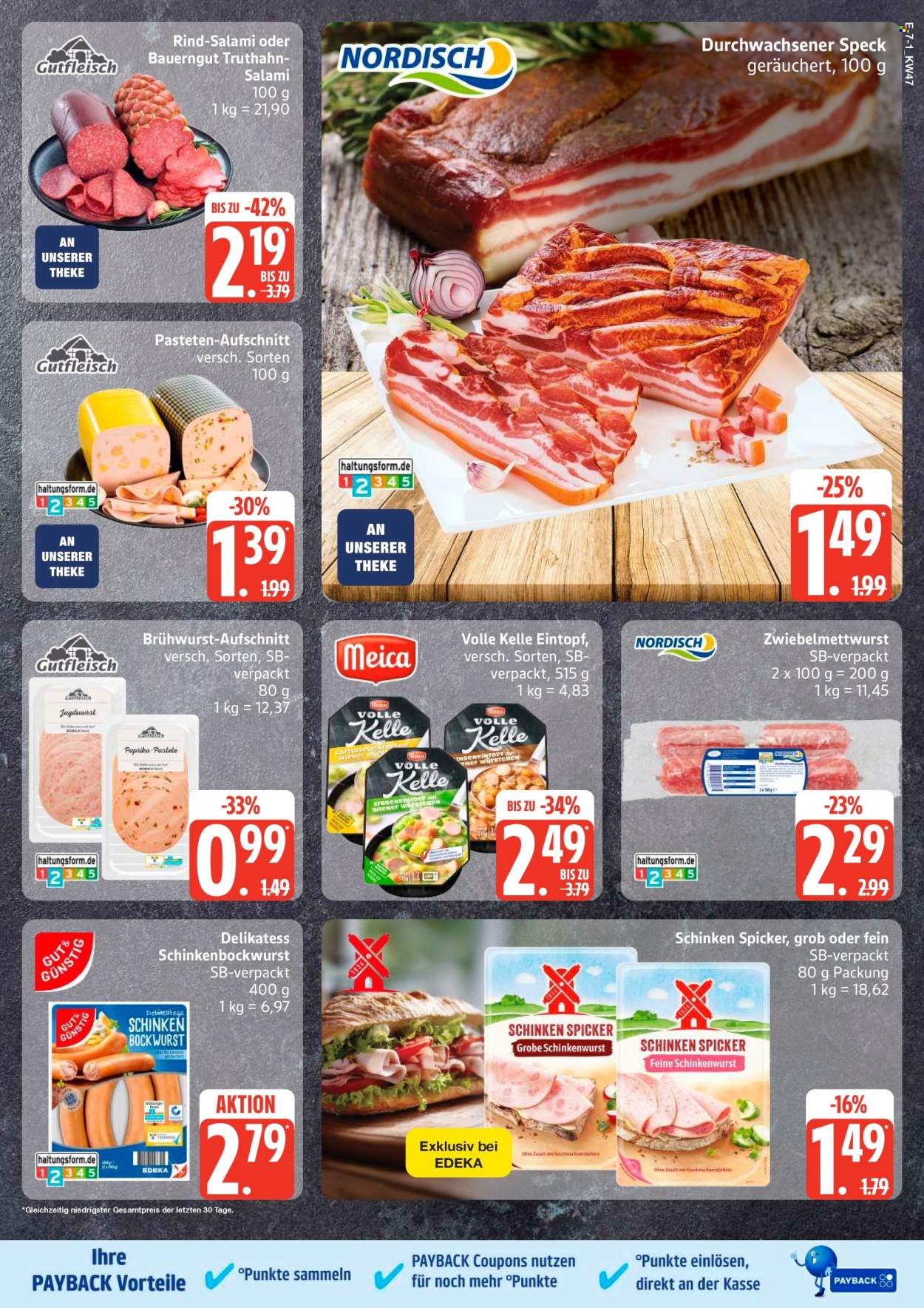 Edeka Prospekte  - 17.11.2025 - 22.11.2025. Seite 9