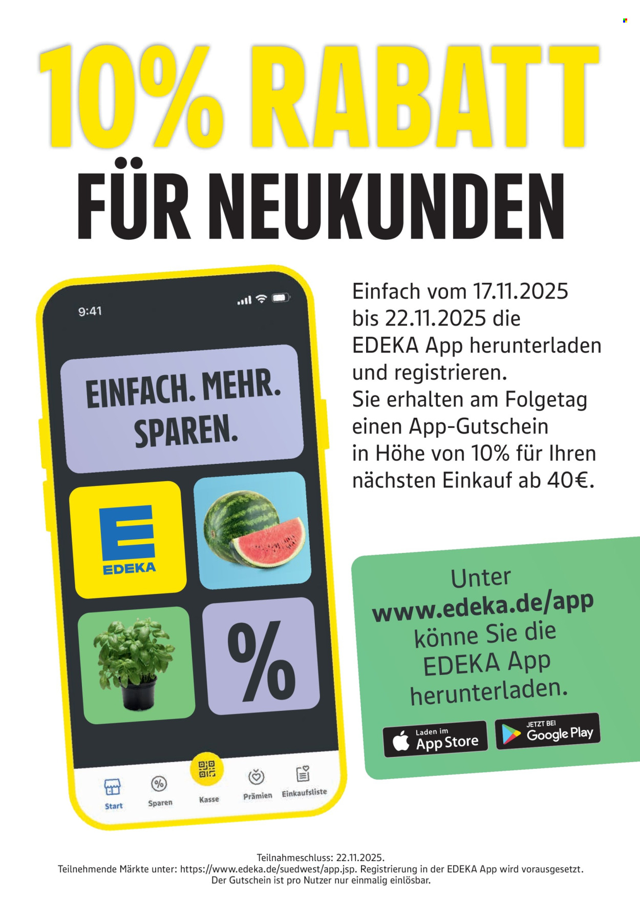 Edeka Prospekte  - 17.11.2025 - 22.11.2025. Seite 33