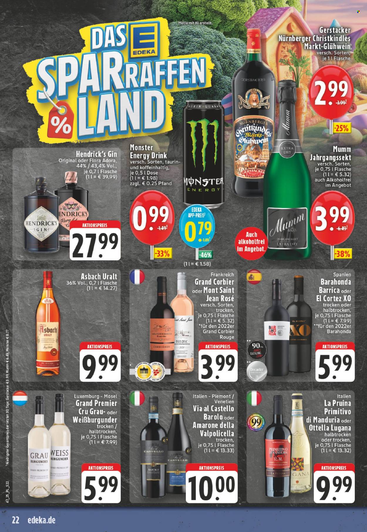 Edeka Prospekte  - 17.11.2025 - 22.11.2025. Seite 22