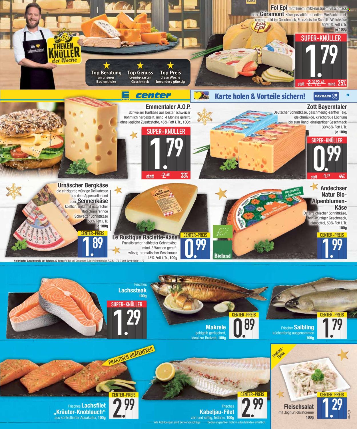 Edeka Prospekte  - 17.11.2025 - 22.11.2025. Seite 9