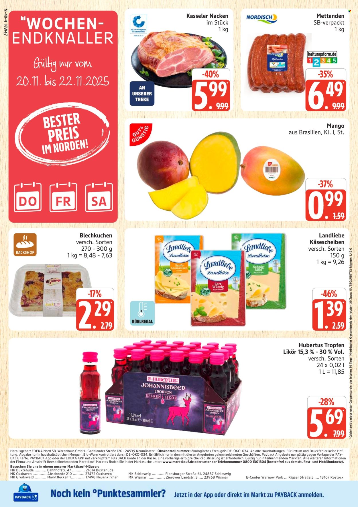 Marktkauf Prospekte  - 17.11.2025 - 22.11.2025. Seite 40