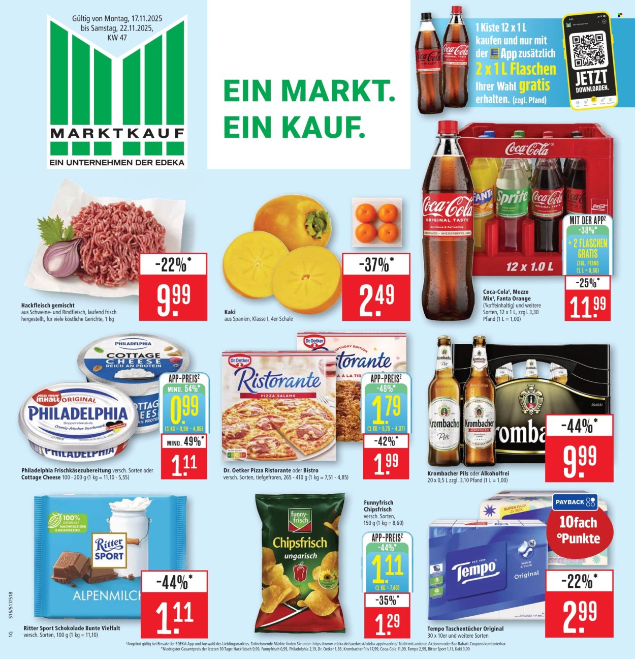 Marktkauf Prospekte  - 17.11.2025 - 22.11.2025. Seite 1