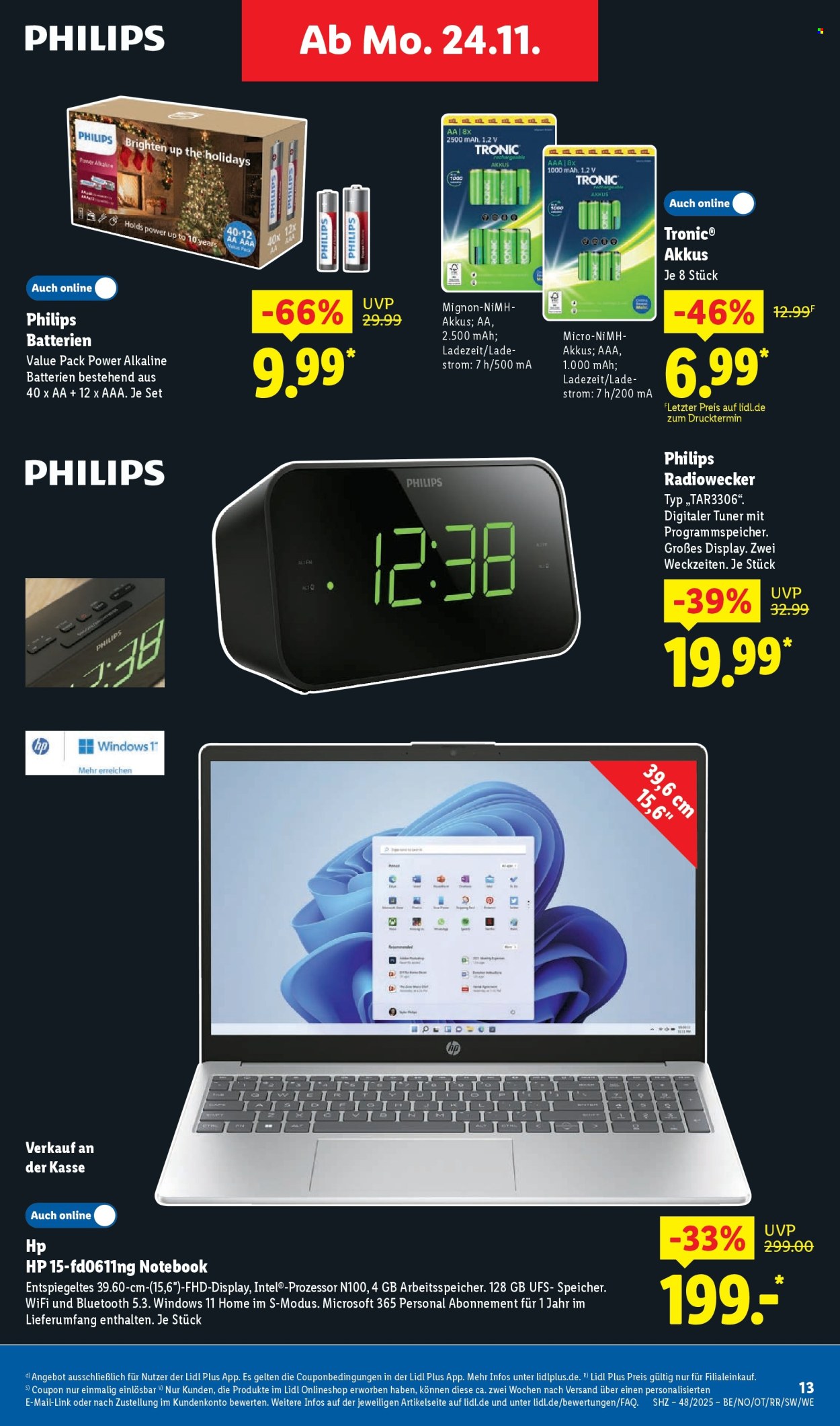 Lidl Prospekte  - 24.11.2025 - 29.11.2025. Seite 13