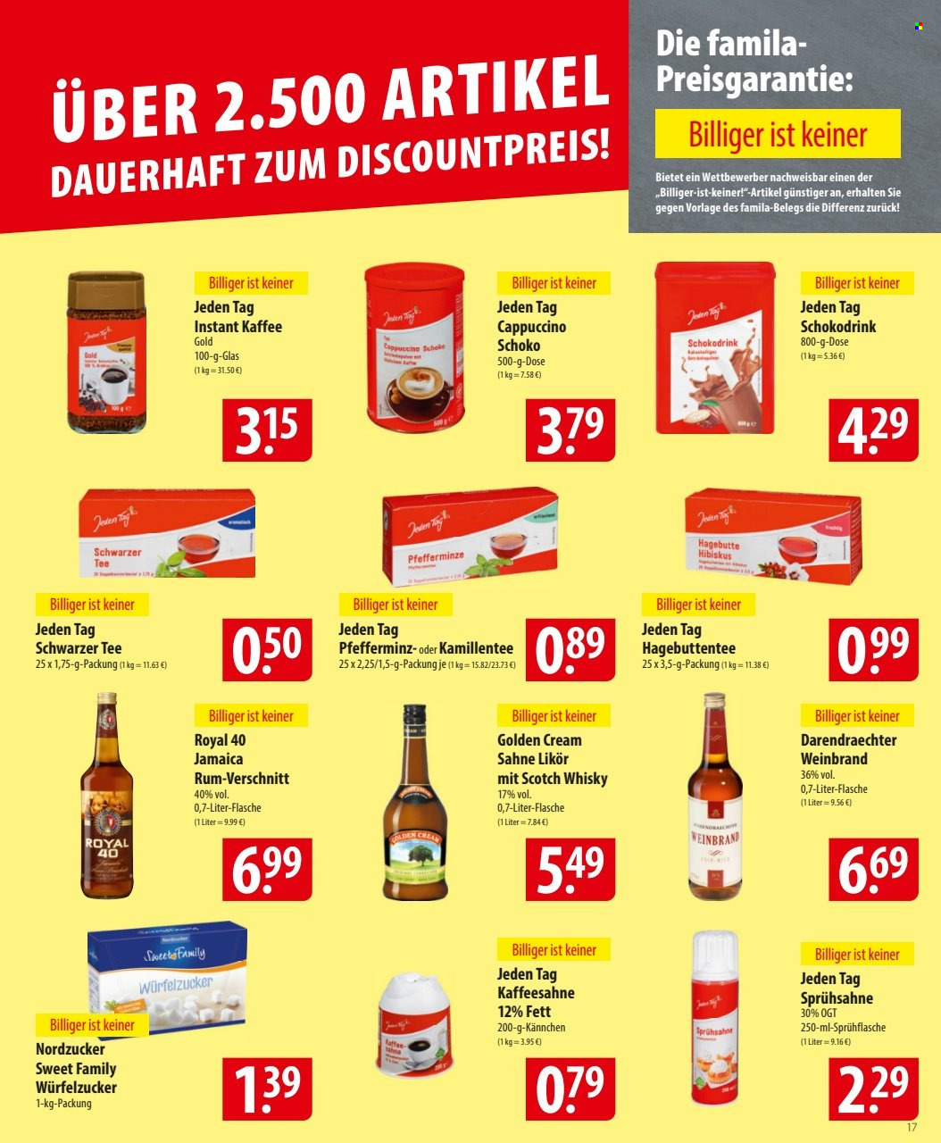 famila Prospekte  - 17.11.2025 - 22.11.2025. Seite 17