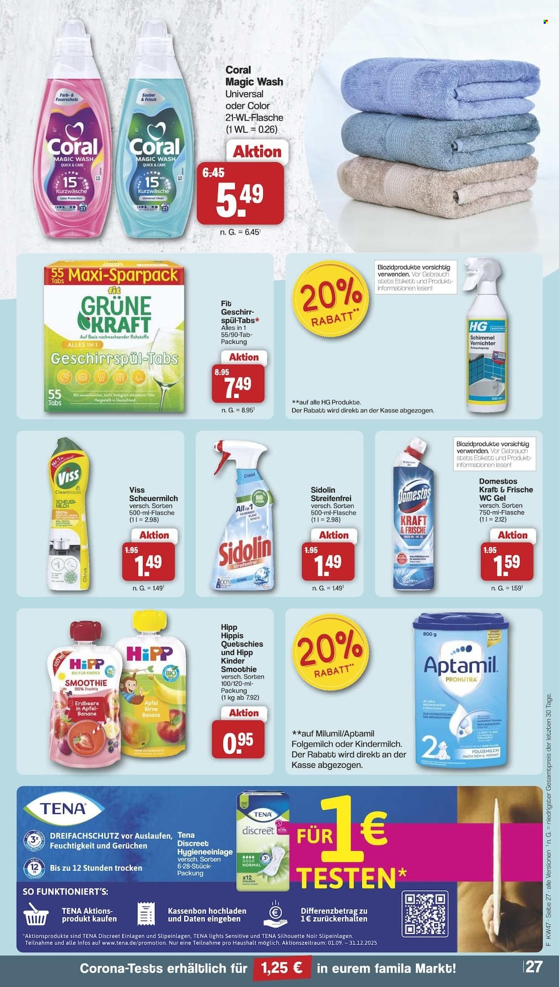 famila Prospekte  - 17.11.2025 - 22.11.2025. Seite 26