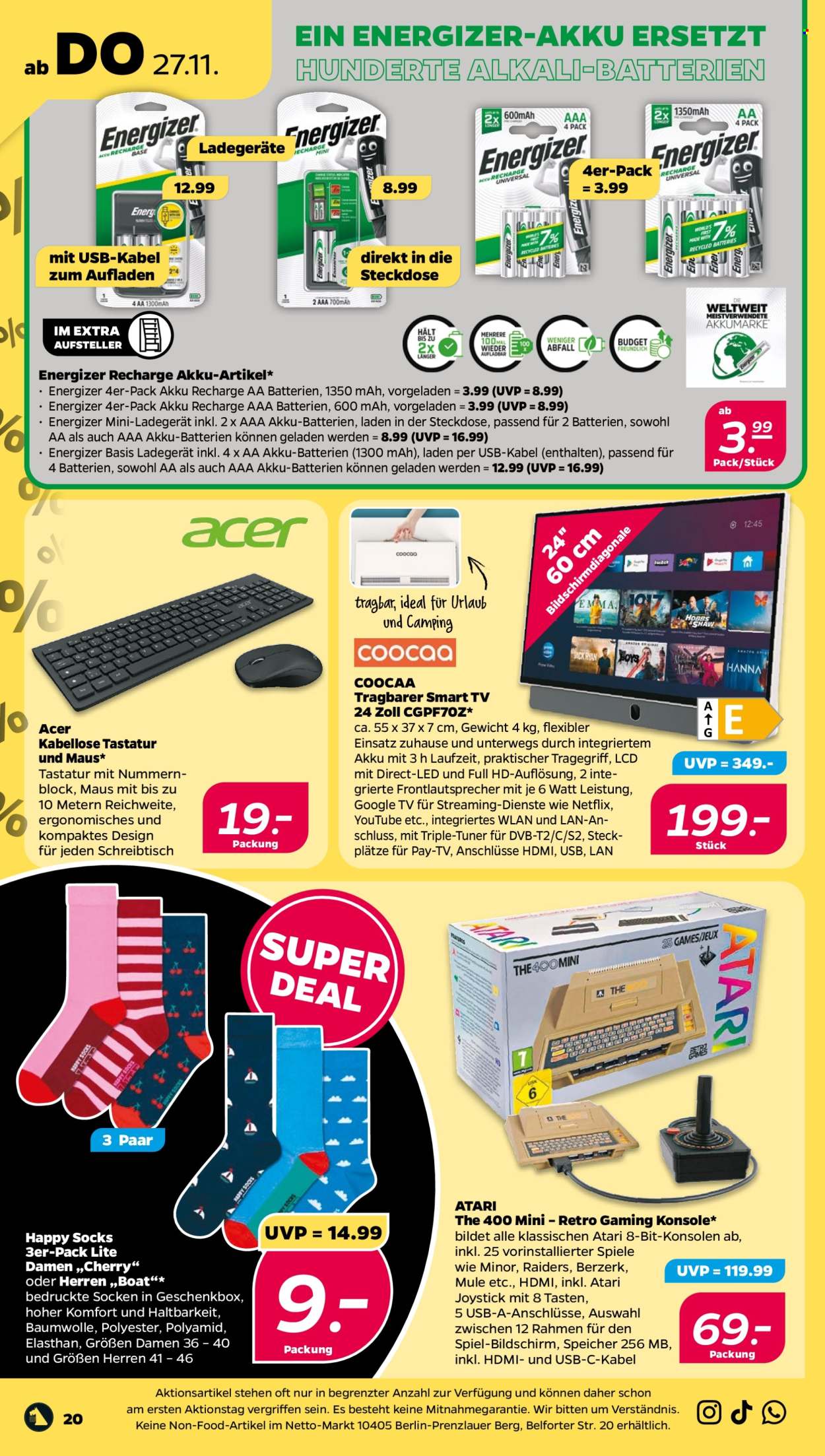 Netto Prospekte  - 24.11.2025 - 29.11.2025. Seite 22
