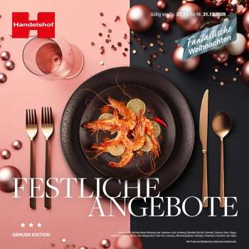 Prospekte Handelshof - 27.11.2025 - 31.12.2025.