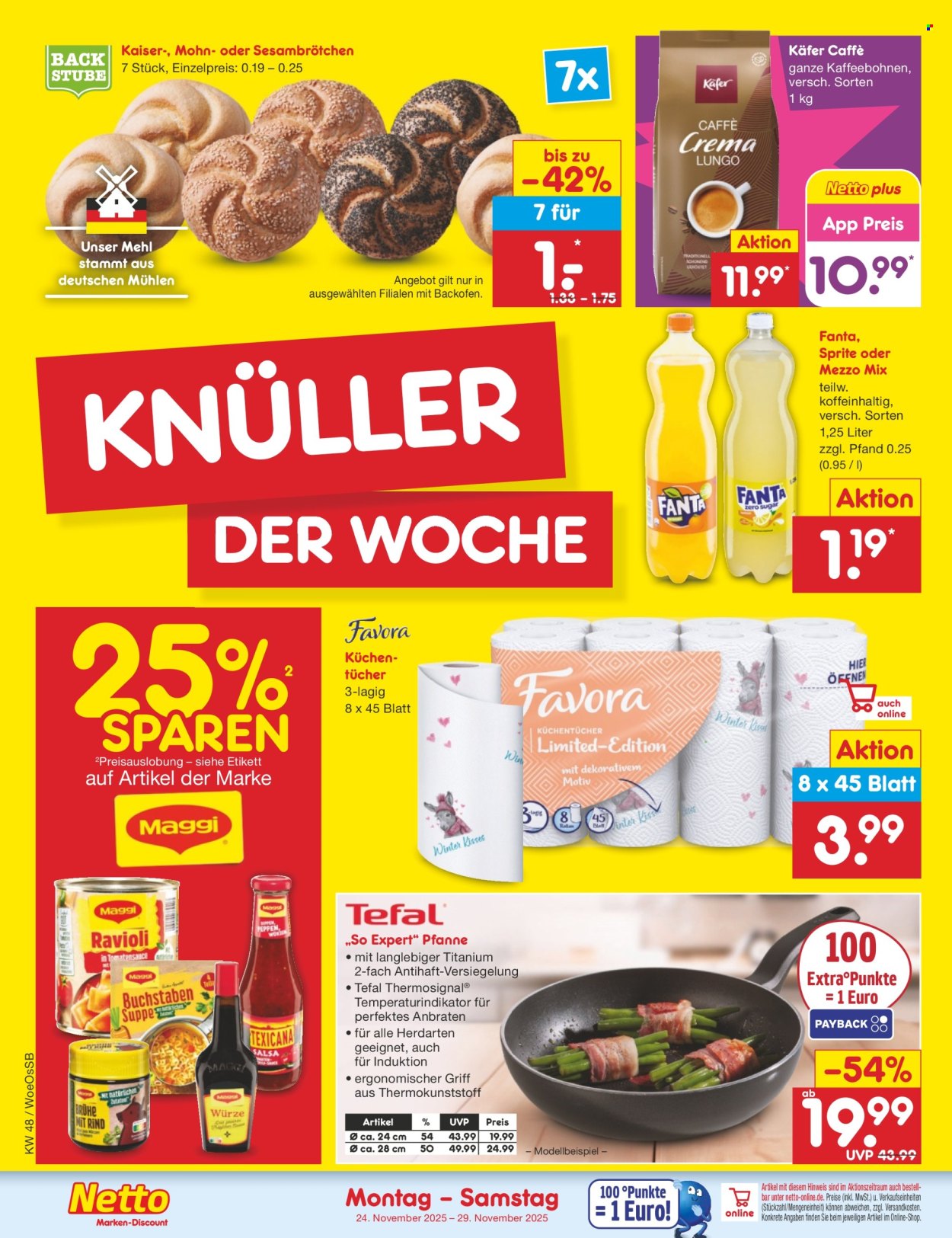 Netto Marken-Discount Prospekte  - 24.11.2025 - 29.11.2025. Seite 2