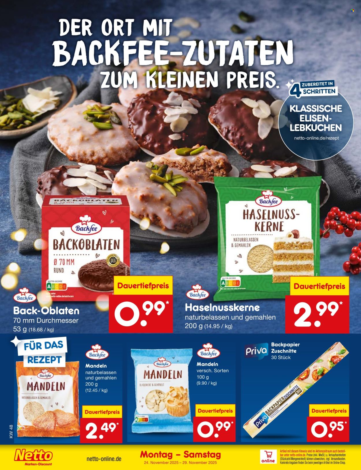 Netto Marken-Discount Prospekte  - 24.11.2025 - 29.11.2025. Seite 52