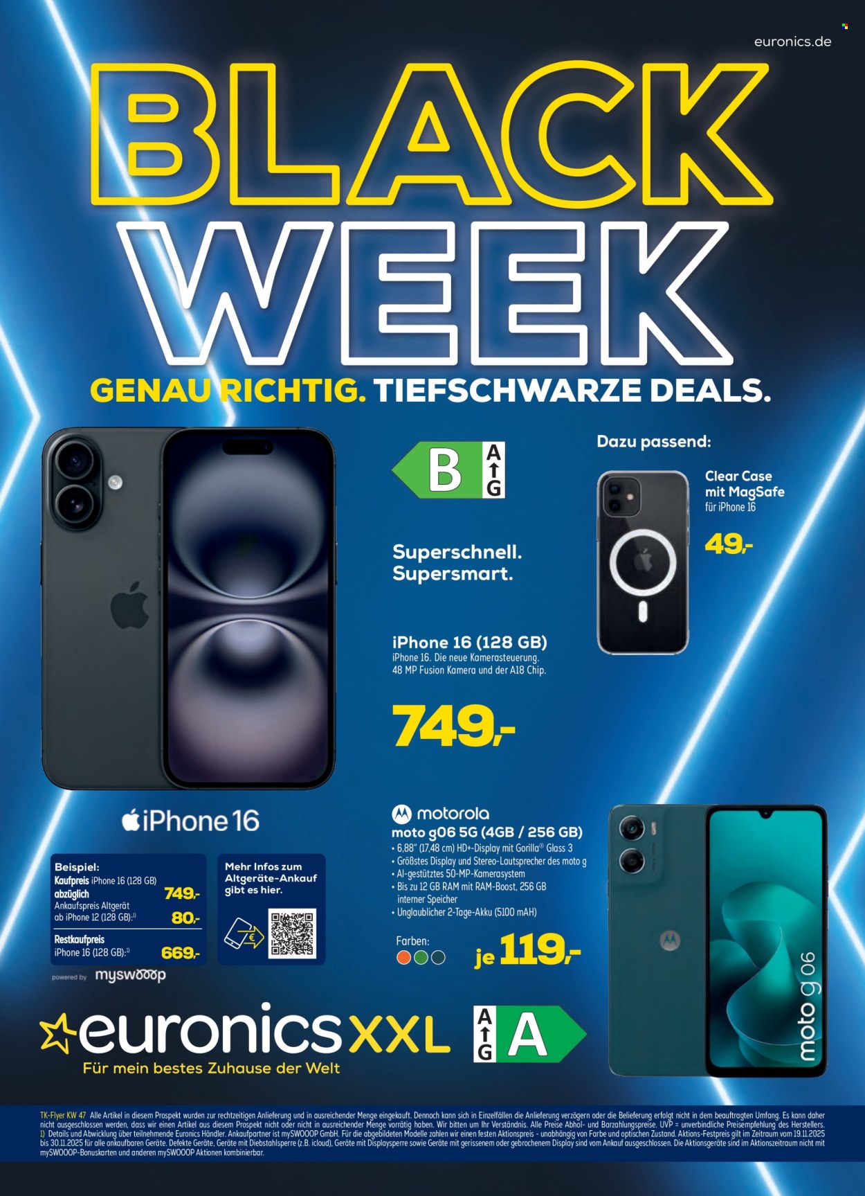 Euronics Prospekte  - 19.11.2025 - 30.11.2025. Seite 1