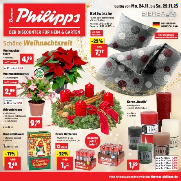 Thomas Philipps Prospekte  - 24.11.2025 - 29.11.2025. Seite 1
