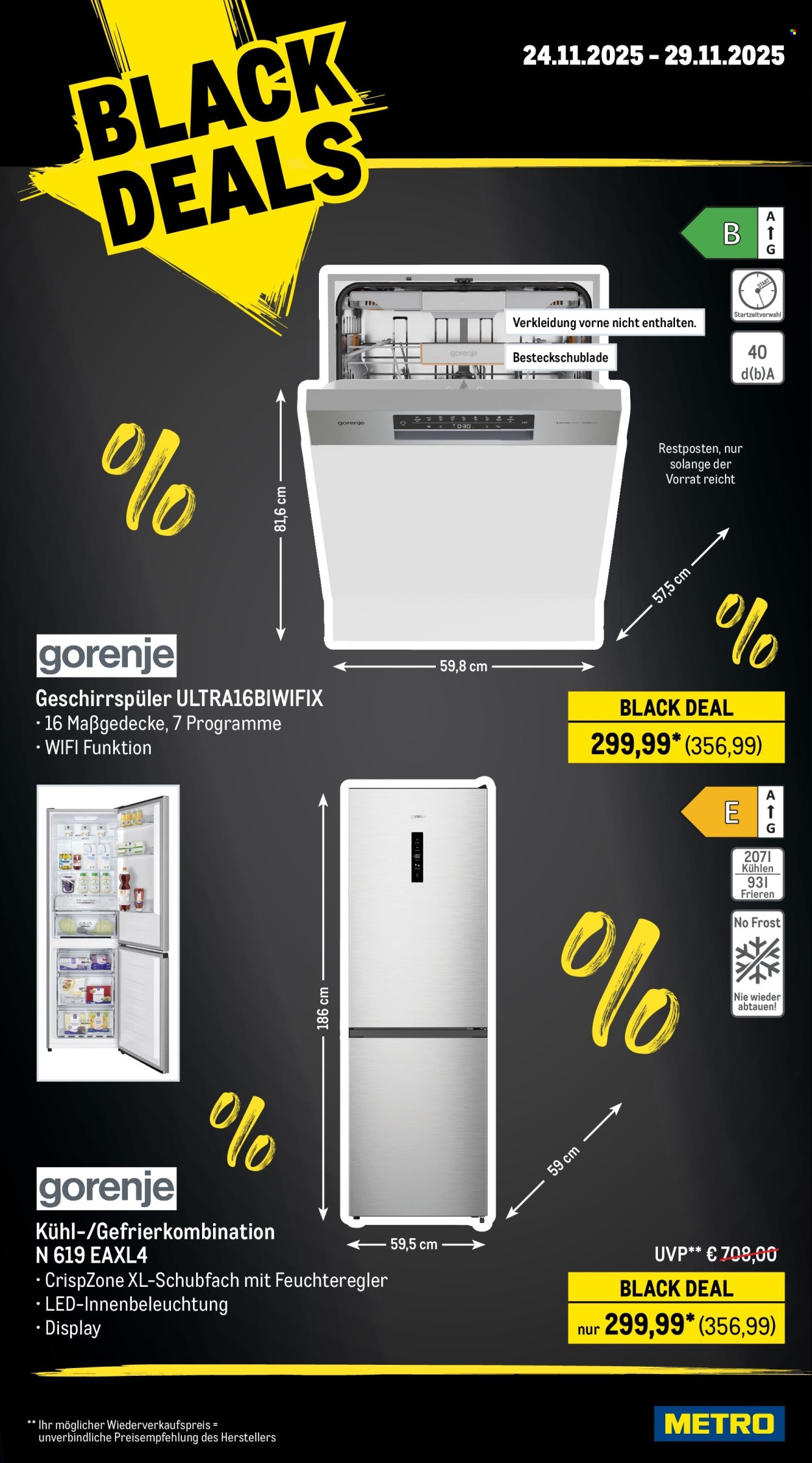 Metro Prospekte  - 24.11.2025 - 29.11.2025. Seite 21