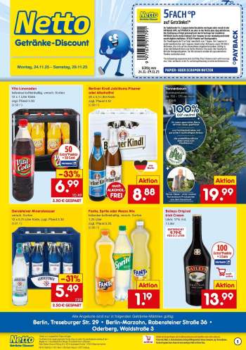 Prospekte Netto Marken-Discount - 24.11.2025 - 29.11.2025.