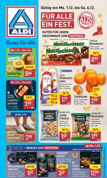Prospekte ALDI Nord - 1.12.2025 - 6.12.2025.