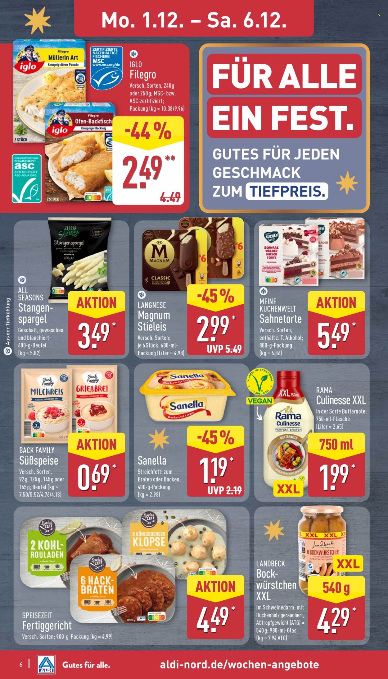ALDI Nord Prospekte  - 1.12.2025 - 6.12.2025. Seite 6