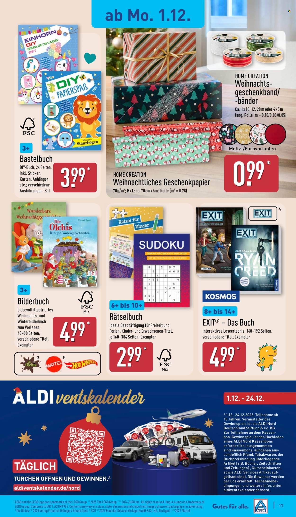 ALDI Nord Prospekte  - 1.12.2025 - 6.12.2025. Seite 17