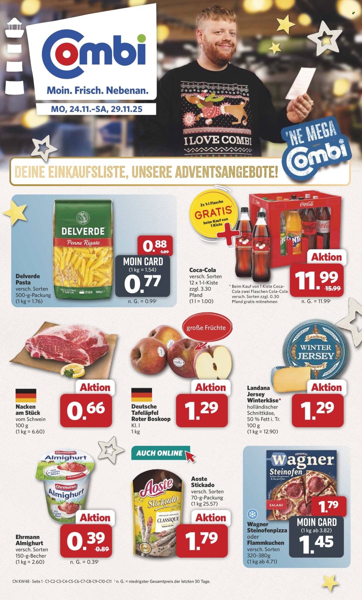 Combi Prospekte  - 24.11.2025 - 29.11.2025. Seite 1
