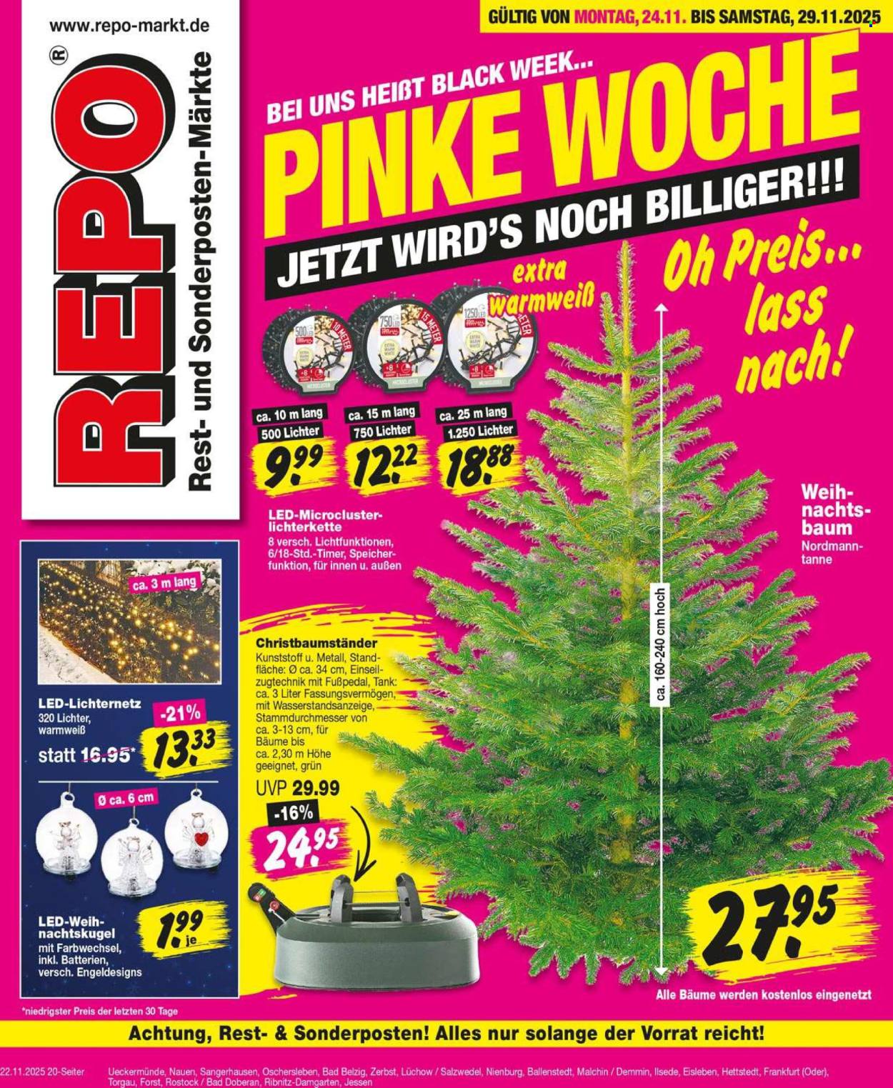 Repo Prospekte  - 24.11.2025 - 29.11.2025. Seite 1