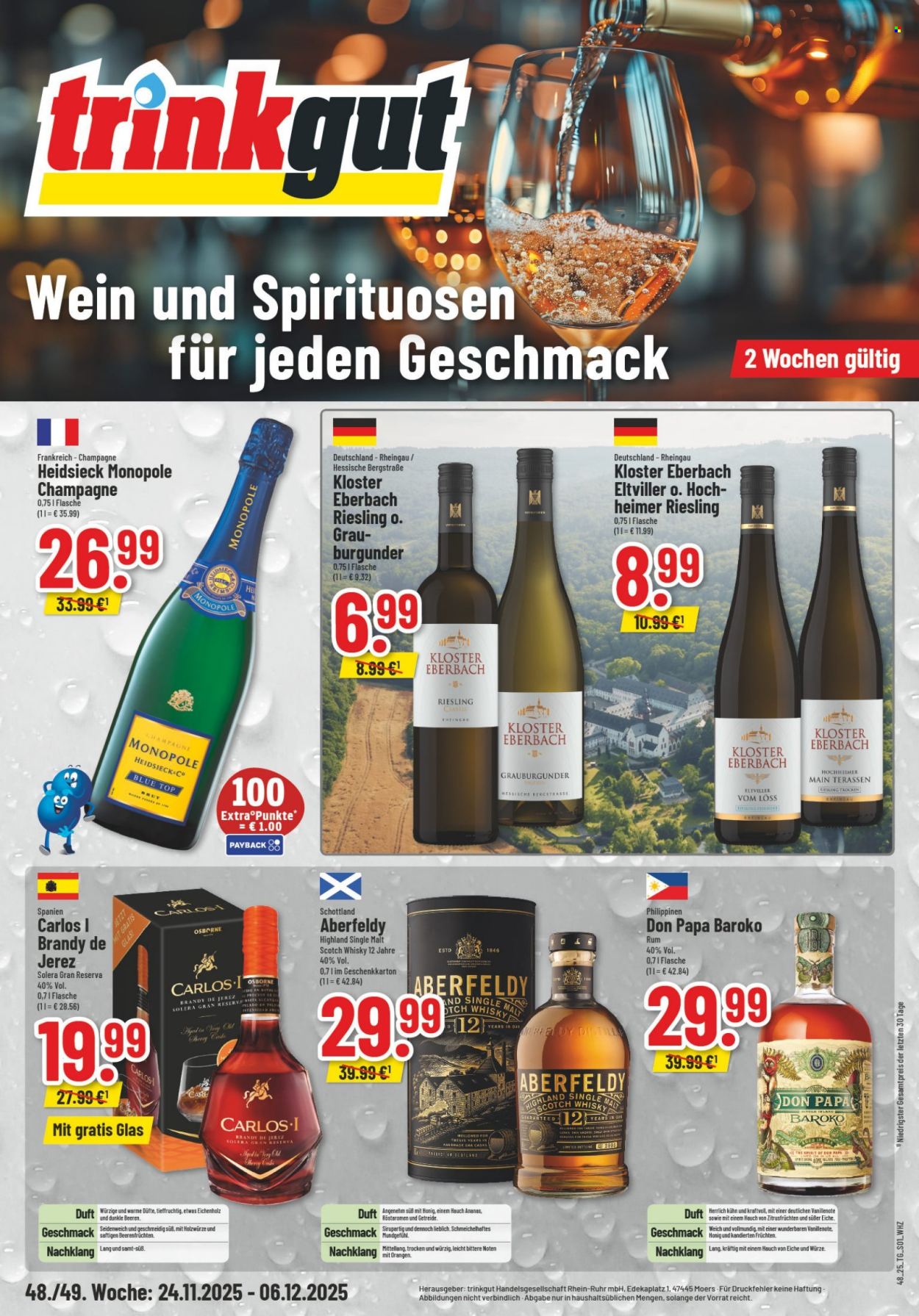 trinkgut Prospekte  - 24.11.2025 - 29.11.2025. Seite 4