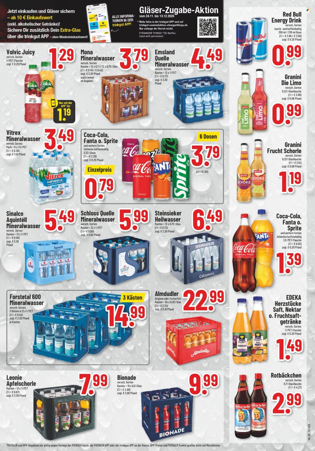 trinkgut Prospekte  - 24.11.2025 - 29.11.2025. Seite 9