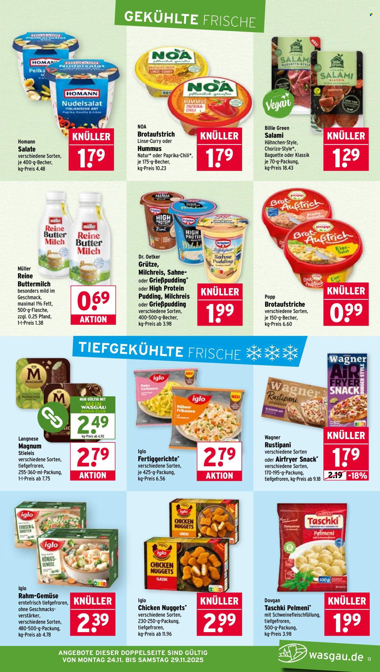 Wasgau Prospekte  - 24.11.2025 - 29.11.2025. Seite 13