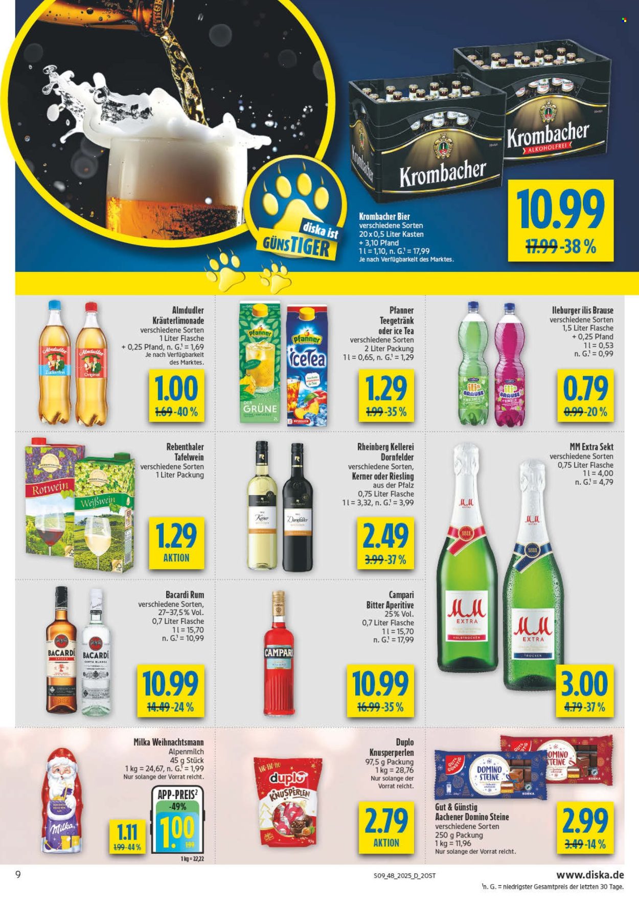 Diska Prospekte  - 24.11.2025 - 29.11.2025. Seite 9