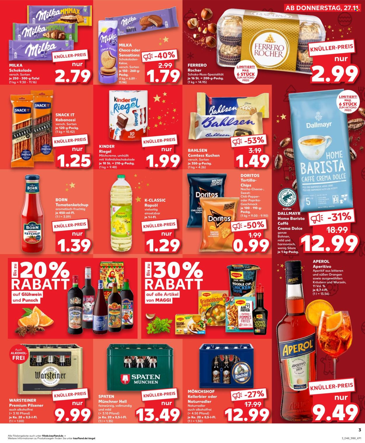 Kaufland Prospekte  - 27.11.2025 - 3.12.2025. Seite 3