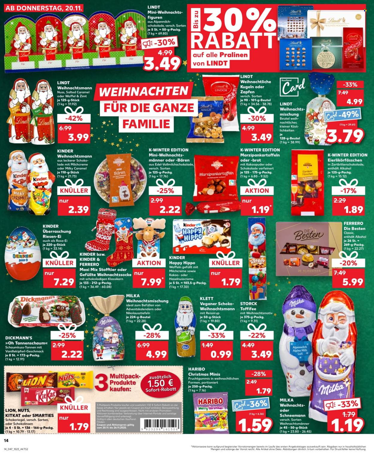 Kaufland Prospekte  - 24.11.2025 - 26.11.2025. Seite 14