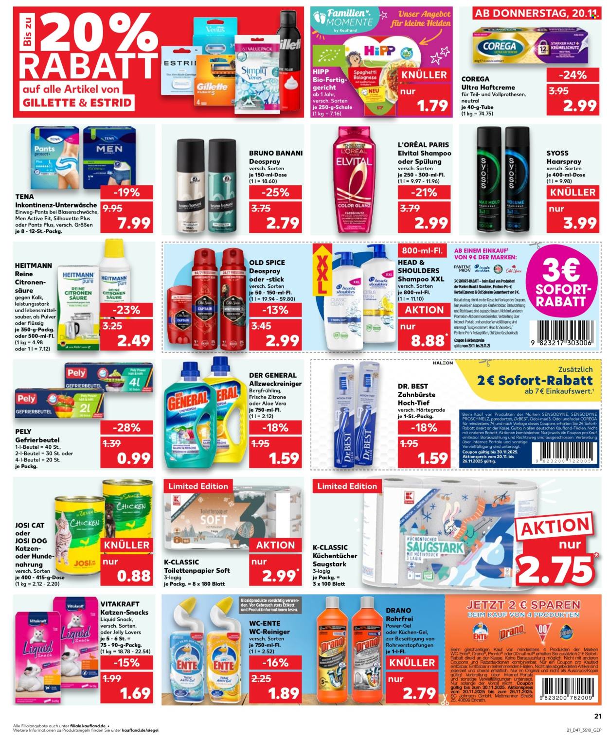 Kaufland Prospekte  - 24.11.2025 - 26.11.2025. Seite 21