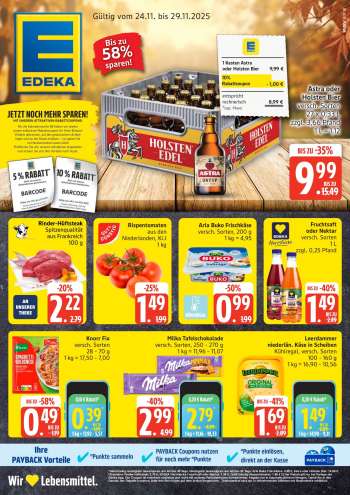 Prospekte Edeka - 24.11.2025 - 29.11.2025.