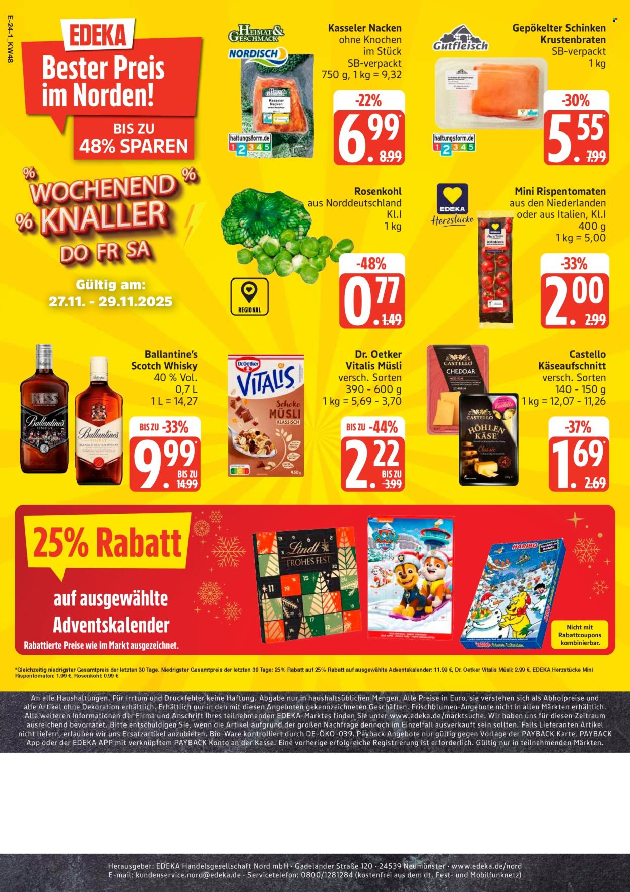 Edeka Prospekte  - 24.11.2025 - 29.11.2025. Seite 30