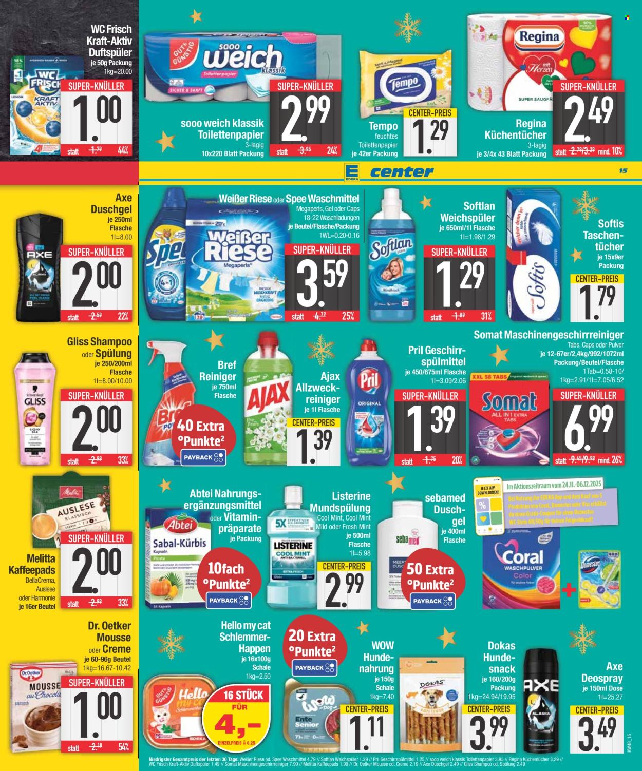 Edeka Prospekte  - 24.11.2025 - 29.11.2025. Seite 15
