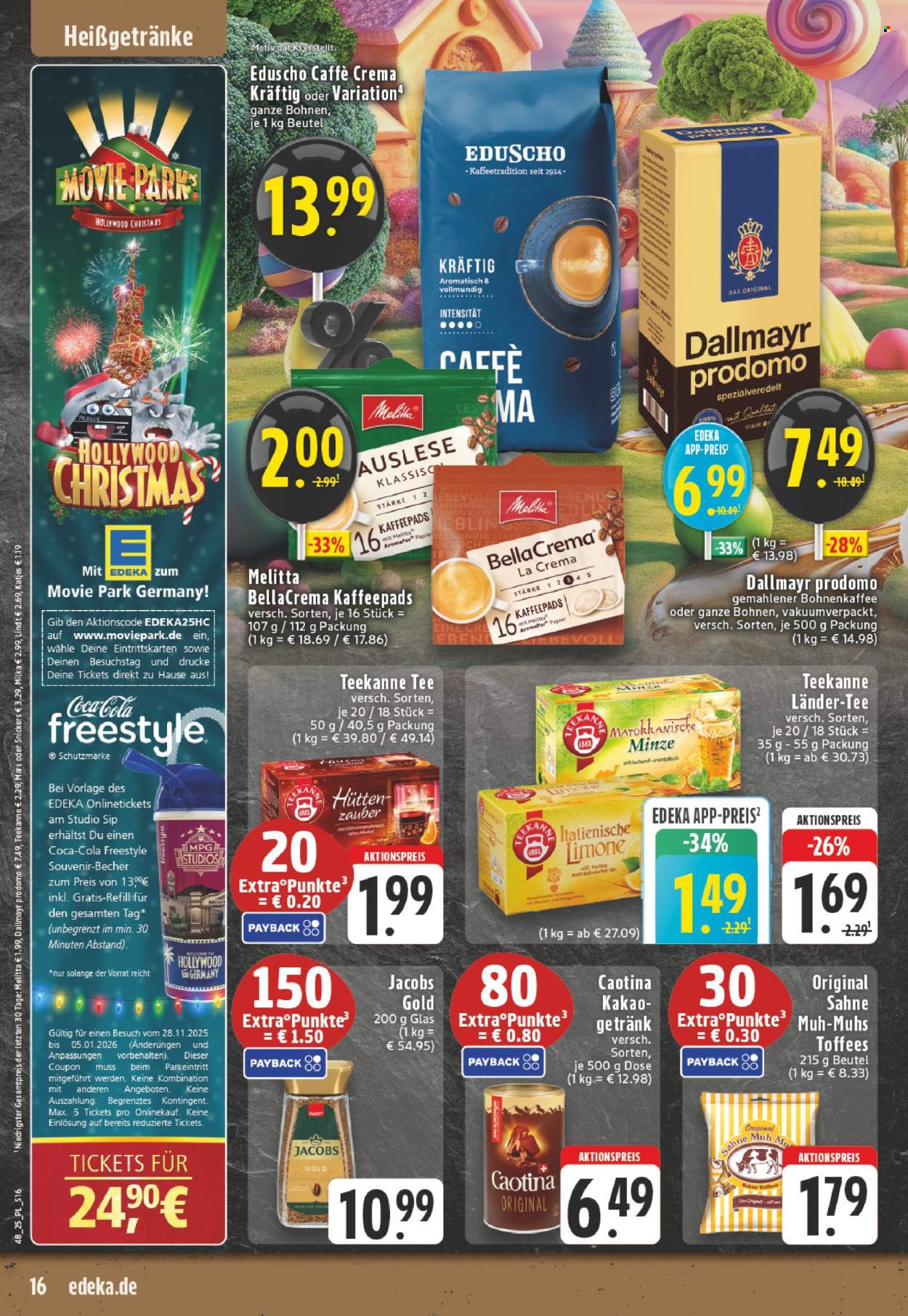 Edeka Prospekte  - 24.11.2025 - 29.11.2025. Seite 16
