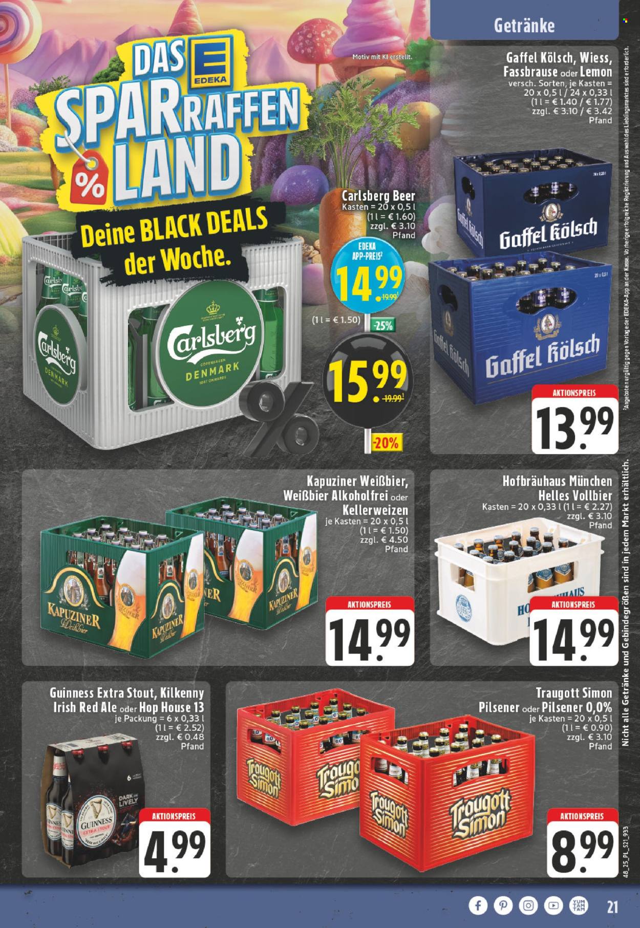 Edeka Prospekte  - 24.11.2025 - 29.11.2025. Seite 21